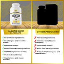 Magnesium Glycinate Capsules | 1250mg per Serving | 250mg of Pure Highly bioavailable Elemental Magnesium.