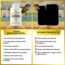 Trans Resveratrol Capsules with Black Pepper Extract | Antioxidant Supplement