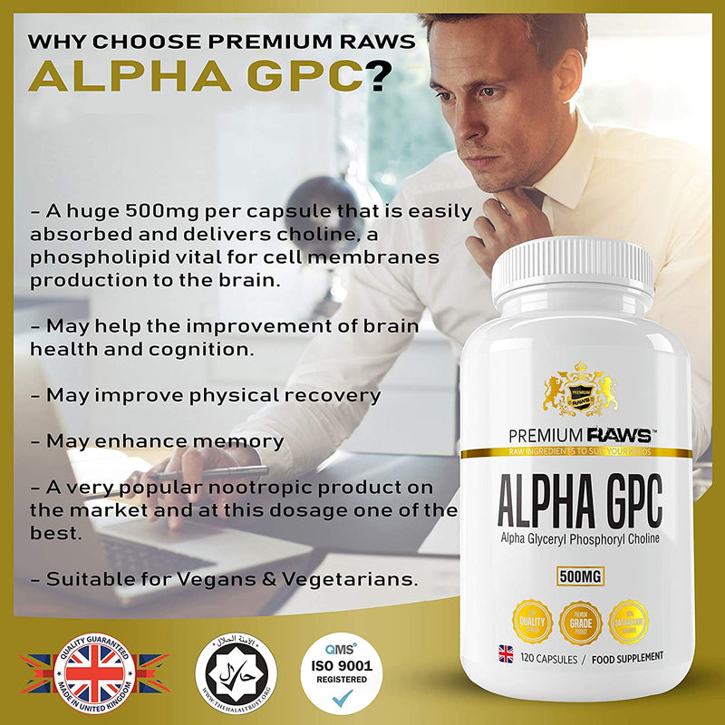 Alpha GPC Capsules | 500 mg