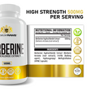 Berberine HCL 97% Capsules | 500mg