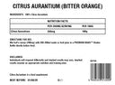 Citrus Aurantium Powder | Bitter Orange Peel | Extract