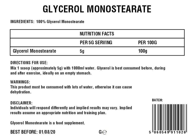 Glycerol Monostearate Powder | 100%