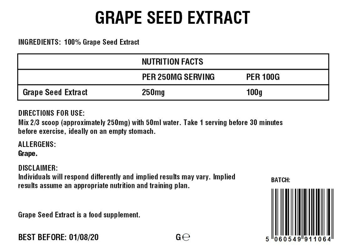 Grape Seed Powder | GSE | Extract – Premium Raws