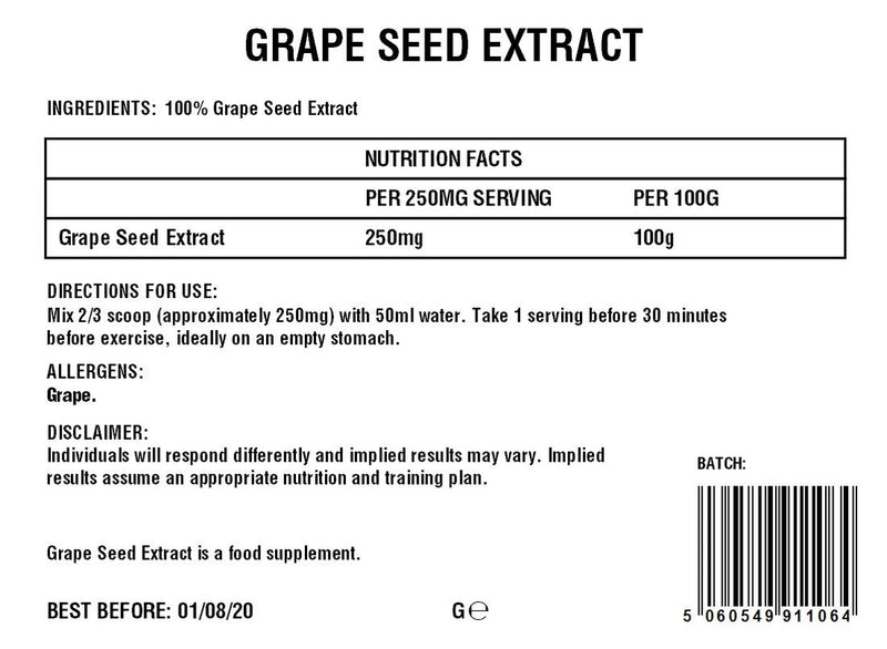 Grape Seed Powder | GSE | Extract