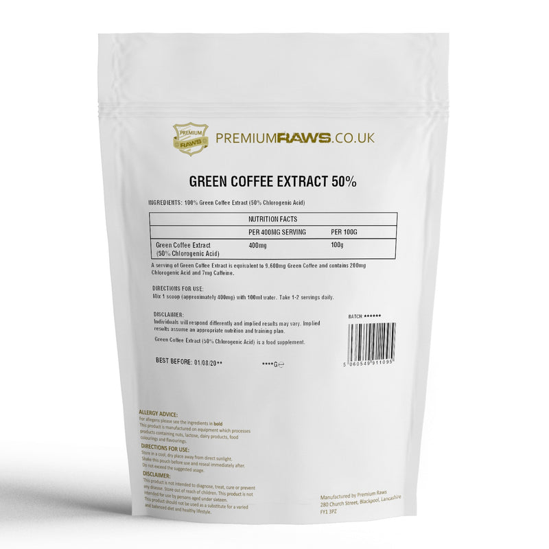 Green Coffee Powder | 50% Extract