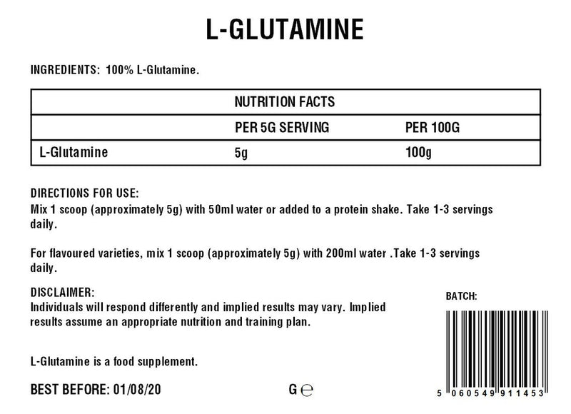 L-Glutamine Powder | 100%