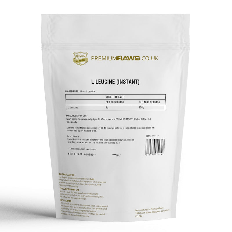 L-Leucine Powder | Amino Acid | 100%