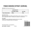 Panax Ginseng Powder | 4:1 Extract