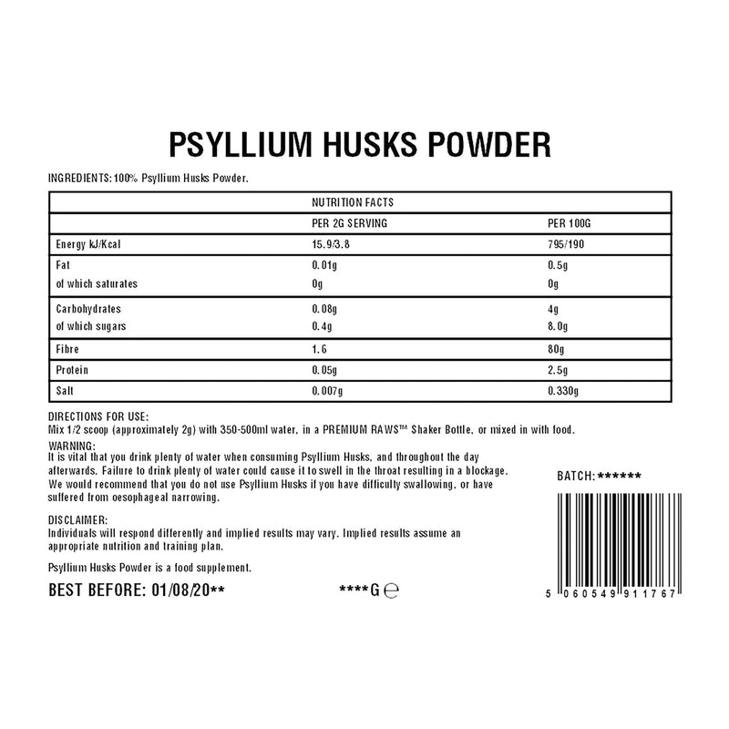 Psyllium Husk Powder | 100%