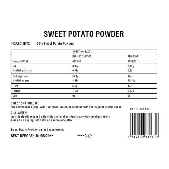 Sweet Potato Powder | 100%