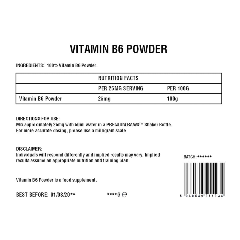 Vitamin B6 Powder | 100%