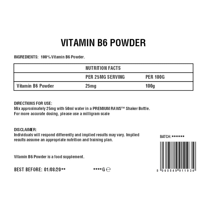 Vitamin B6 Powder | 100%